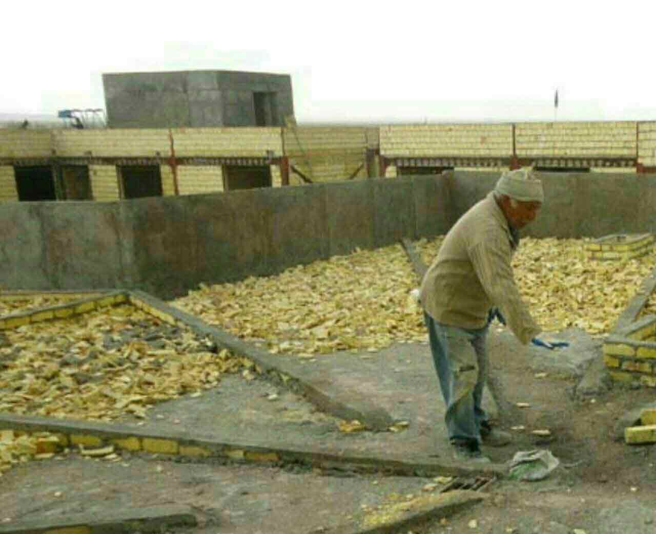 استفاده از نخالههای ساختمانی و سایر نخالههای سنگین جهت شیببندی سقفها